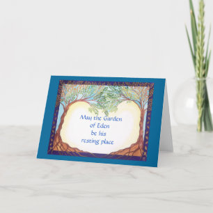 Carte de sympathie pour un homme