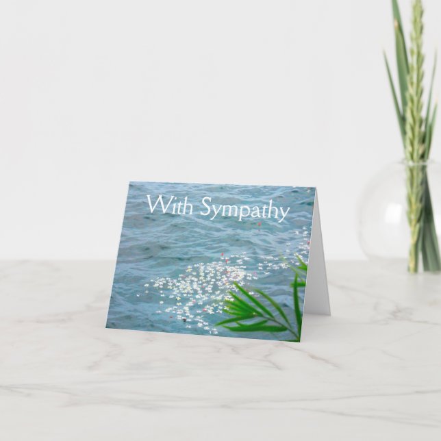 Carte de sympathie pour une mère (Devant)