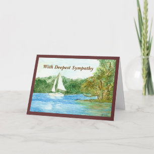 Carte de Sympathie pour voilier