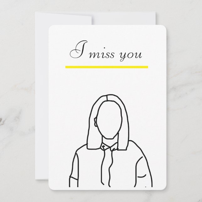 Carte de ta carte me manque (Devant)