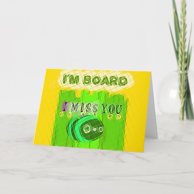 Carte de ta carte me manque (Devant)