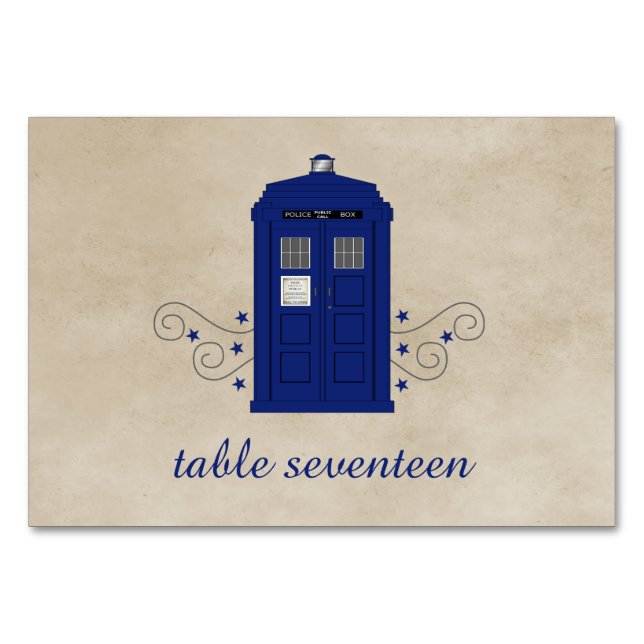 Carte de table de boîte de police v6 (Devant)