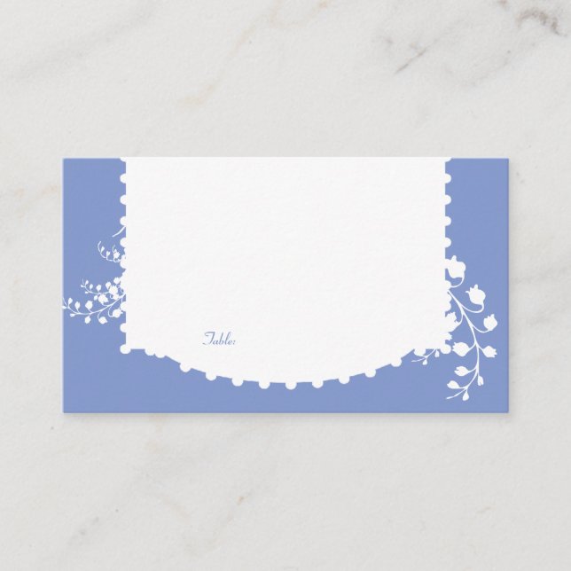 Carte de table de mariage Muguet (Devant)