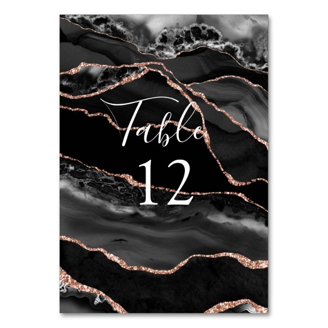 Carte de table de Parties scintillant d'or du Rose (Par défaut)