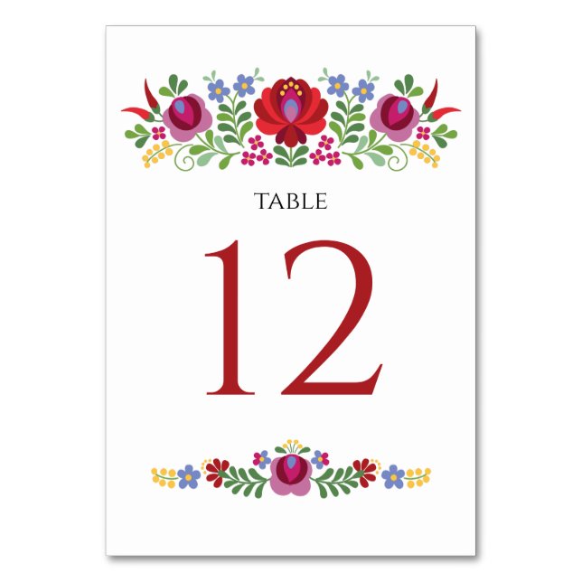 Carte de table poivrons rouges hongrois (Par défaut)