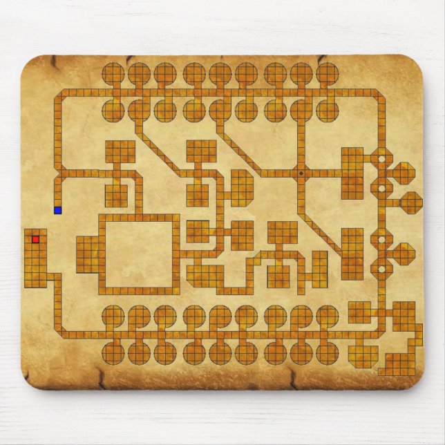 Carte de tapis de souris de D&D (Devant)