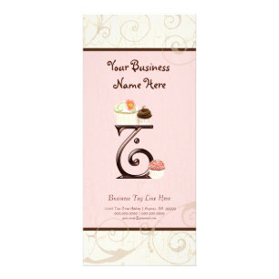 Carte de tarifs d'affaires - dessert Bak de