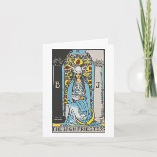 Carte de tarot de la Haute Prêtesse - Rider Waite