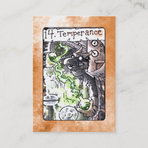 Carte de tarot de modération
