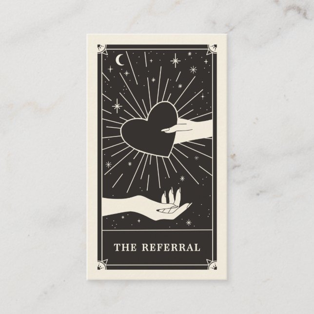 Carte de tarot de référence du Boho céleste (Devant)