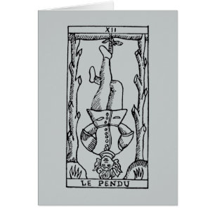 Carte de tarot : Homme pendu