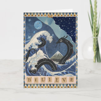 Carte de tarot magique "Croire"