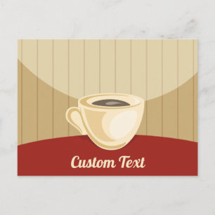 Carte de tasse de café
