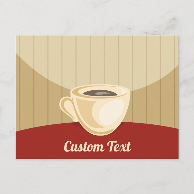 Carte de tasse de café (Devant)