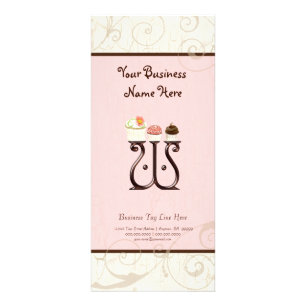 Carte de taux d'affaires - Lettre W Monogram Desse