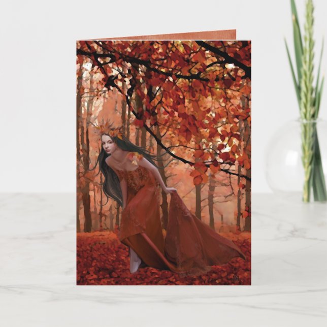 Carte de test d'automne (Devant)