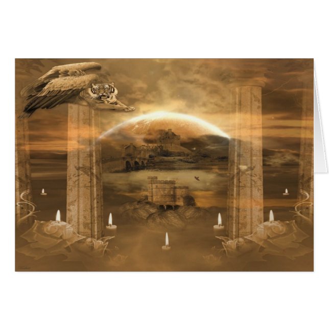 Carte de tigre de vol (Devant horizontal)