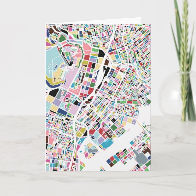 Carte de Tokyo Japon (Devant)