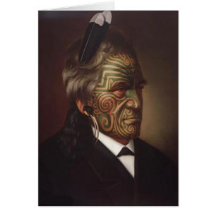 Carte de "Tomika Te Mutu" - Gottfried Lindauer