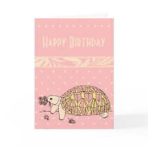 Carte de tortue birmane personnalisable