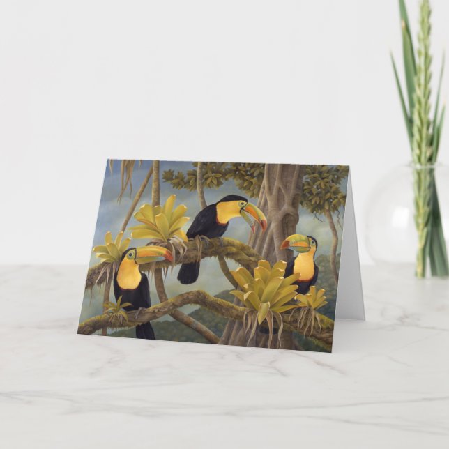 Carte de toucan (Devant)