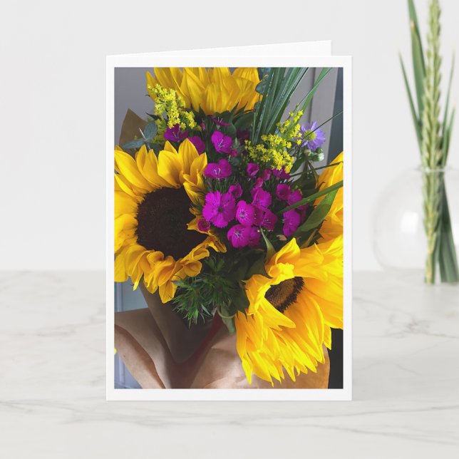 Carte de tournesol (Devant)
