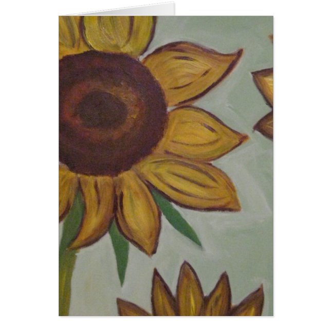 Carte de tournesol (Devant)