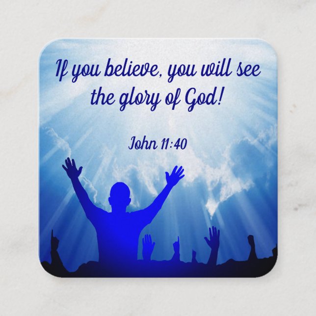 Carte de traçage Gospel (Devant)