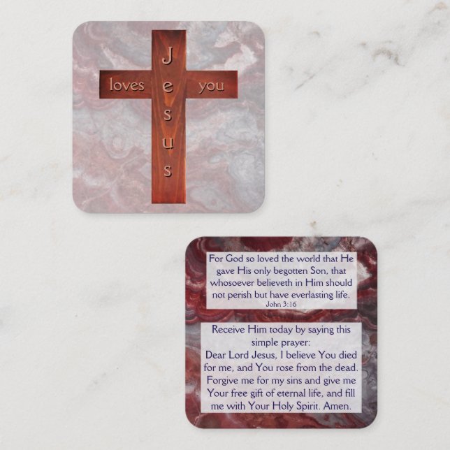 Carte de traçage Gospel (Devant / Derrière)