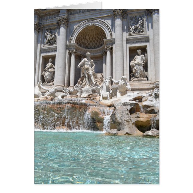 Carte de Trevi Fountian (Devant)
