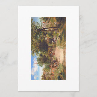 Carte de vacances à l'intérieur vide ou carte de r