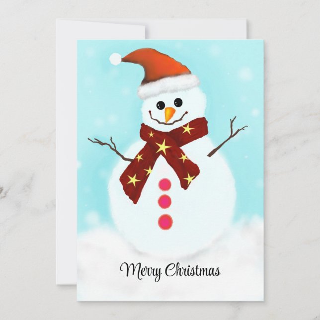 Carte de vacances à plat (Devant)