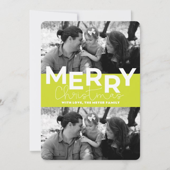 Carte de vacances à plat (Devant)