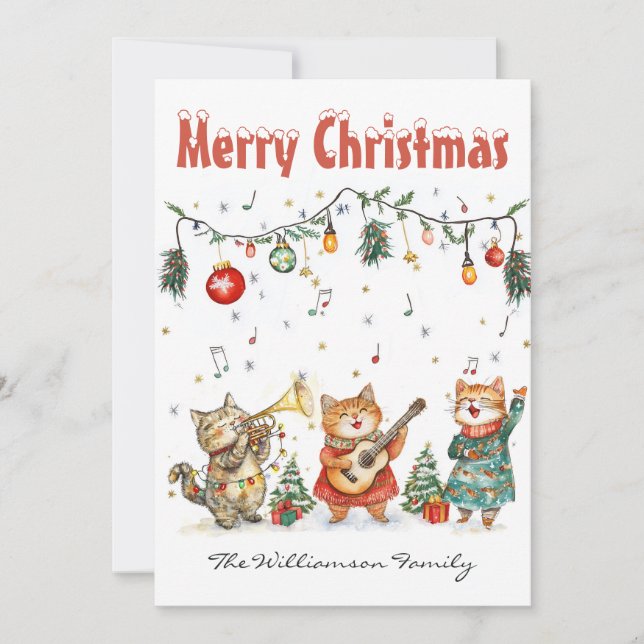 Carte de vacances à plat (Devant)