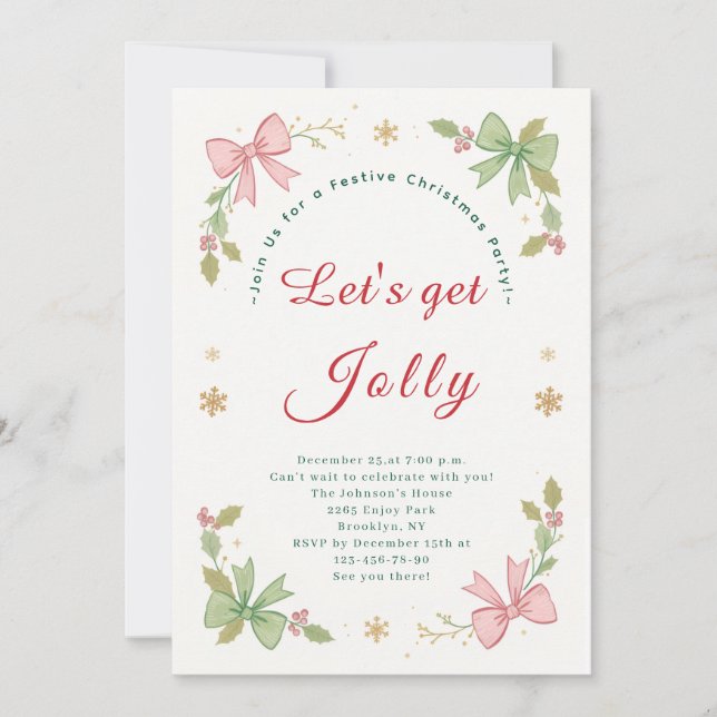 Carte de vacances à plat (Devant)