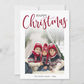 Carte de vacances à plat