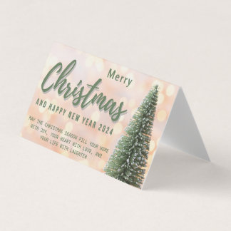 Carte de vacances à plat