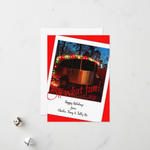 Carte de vacances Airstream Basecamp