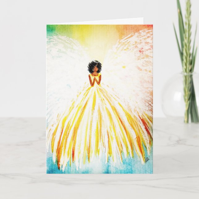 Carte de vacances Angel Bright (Devant)