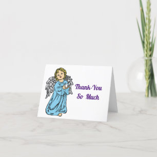 Carte de vacances Angel Thank-You