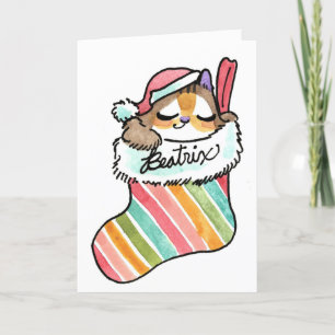Carte de vacances Baby Beatrix