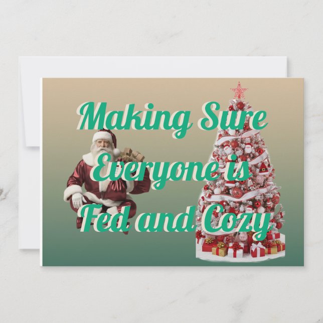 Carte de vacances belle pour fête  (Devant)