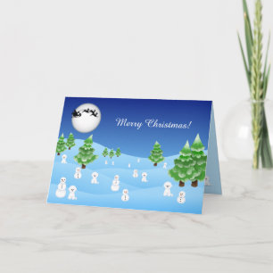 Carte de vacances Bichon Frise