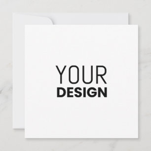 Carte de vacances carré [Multi Size & Shape]