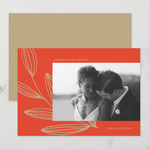 Carte de vacances Cherry Red Sprout