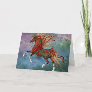 Carte de vacances "Chestnut Cheer" (vide)