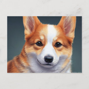 Carte de vacances Cute Corgi