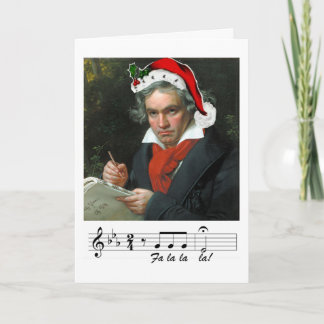 Carte de vacances de Beethoven