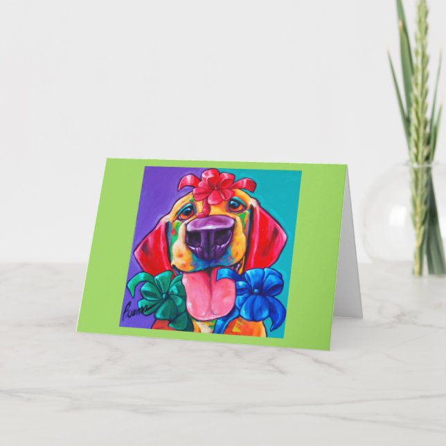 Carte de vacances de Bow Knows par Ron Burns (Devant)