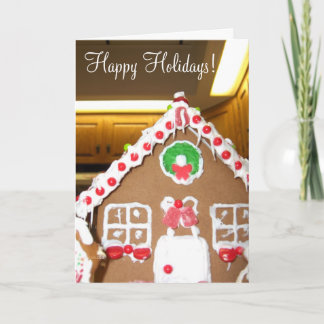 Carte de vacances de Gingerbrad